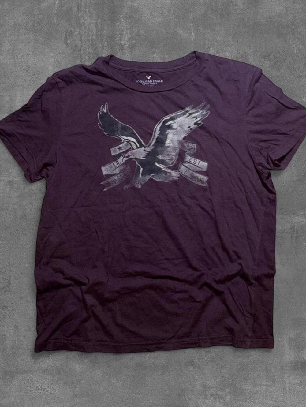 American Eagle Outfitters Eagle Graphic T Shirt Men’s Large